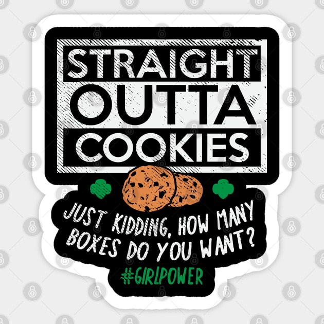 Straight Outta Cookies Sticker by maxdax